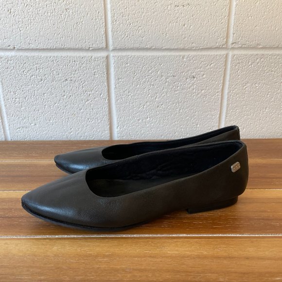 Musse & Cloud Habana Ballet Flat in Black - Picture 3 of 6